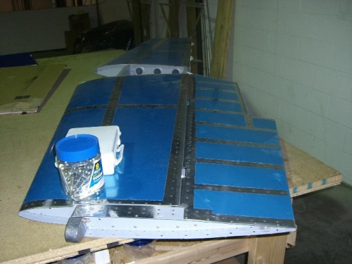 Left Elevator Installed