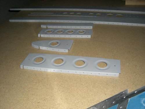 Vertical Stab Ribs and Spars