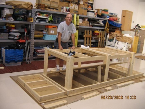 4x8 Table assembled upside down