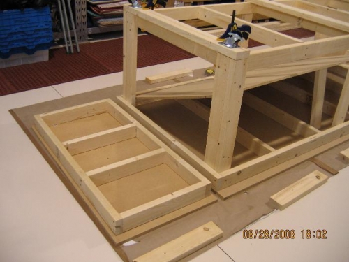 2x4 folding wing detail