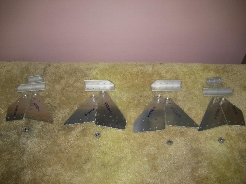 Parts for the 4 Aileron Attach Brackets