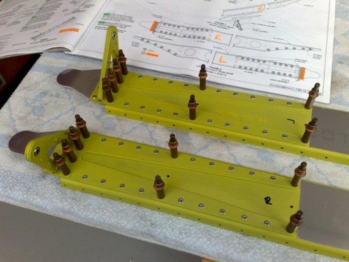 Riveted to Rear Spar