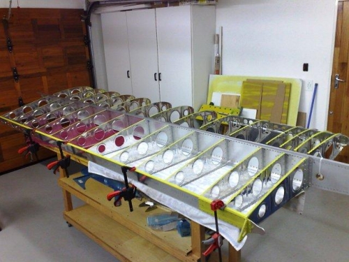 Finished L Wing Structure