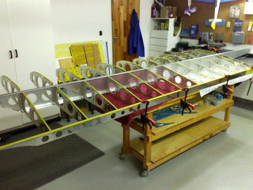 Finished L Wing Structure