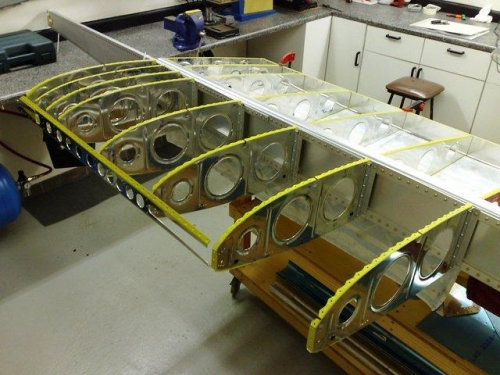 Finished L Wing Structure