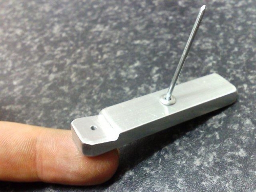 Tool bending rivet 30degrees