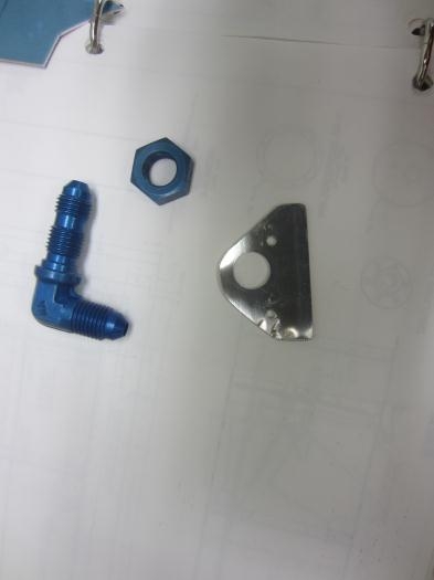 Fabricated doubler for pitot tube elbow