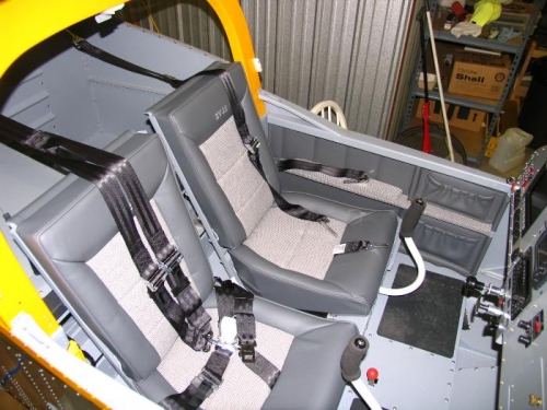 Both seats installed