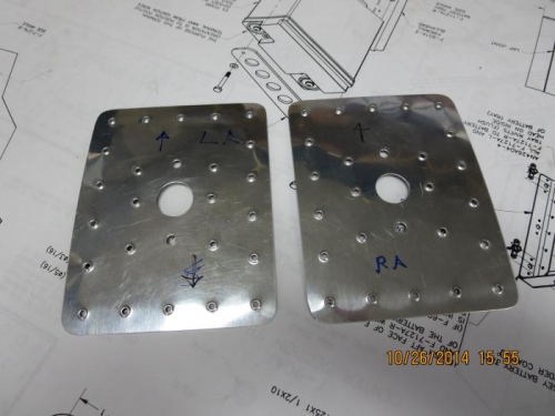 Reinforcing Plates Dimpled