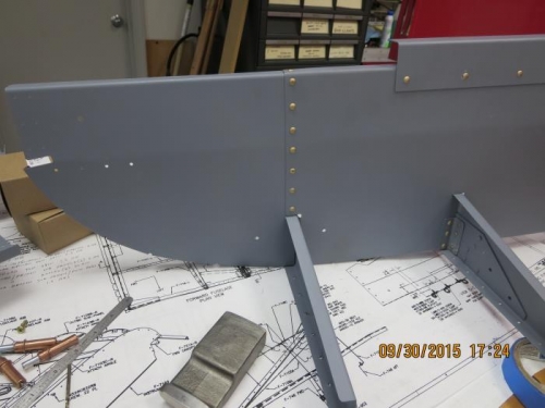 Right Outbd Sub-Panel Riveted