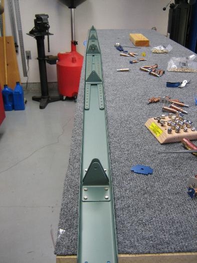 Rear HS spar finished