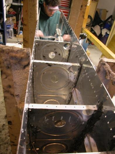 My son Daniel helping me