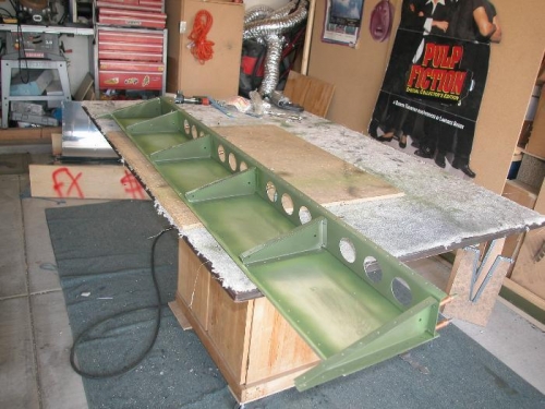 FL-803PP flap spar with FL405 ribs