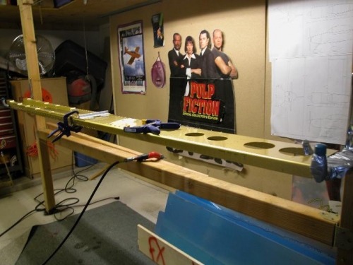 Using my pull down wing jig.