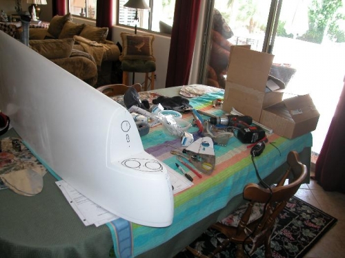 Marking the openings