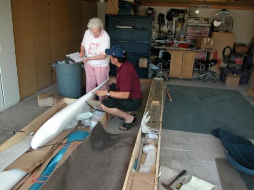 The wing tips were both there