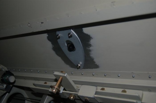antenna backing plate