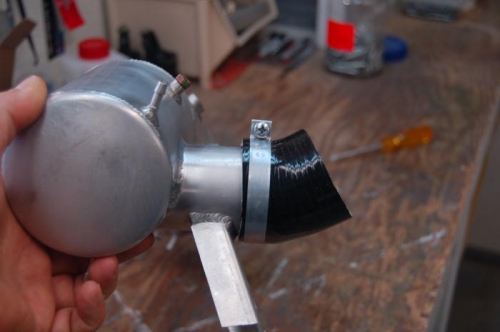 connecting tube with 30 degree angle