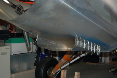 air scoop in position