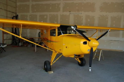 with the cowling and propeller