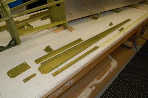 V-stab main spar parts