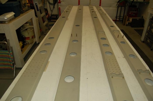 all 4 spars ready