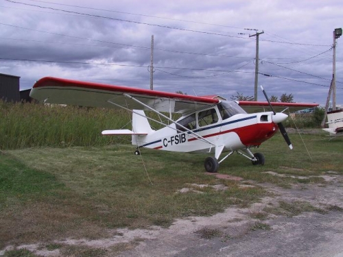 Claude's Citabria after a complete restoration