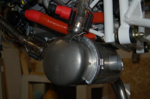 carb heat shroud and fire sleeve
