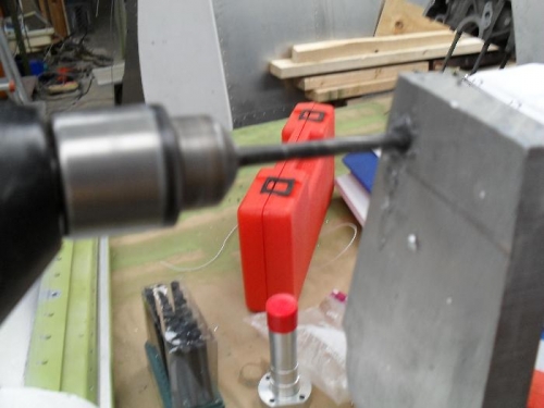 Drilling mounting holes