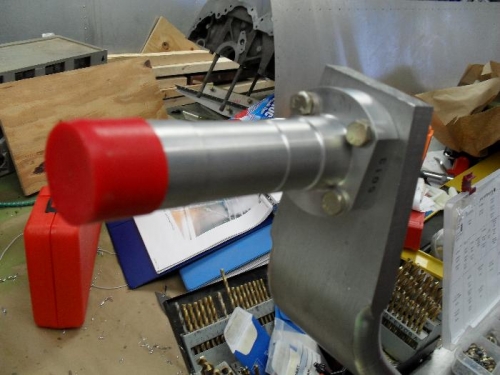 Trial axle installation
