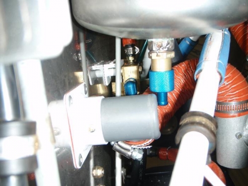 Quik release drain valve and modified heated ducting