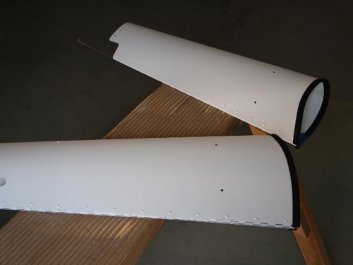 Leg fairings,rubber trim strip fitted