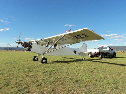 Teethered ready for run