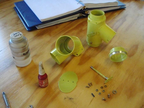 one assembled and one ready to go together