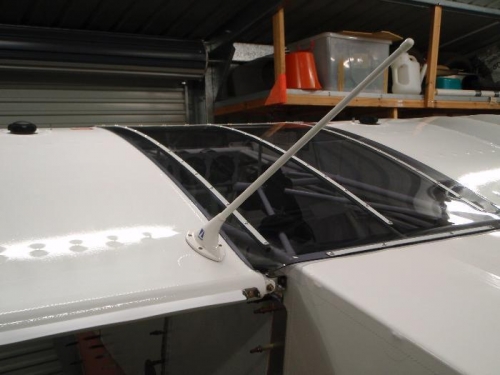 VHF antenna installation