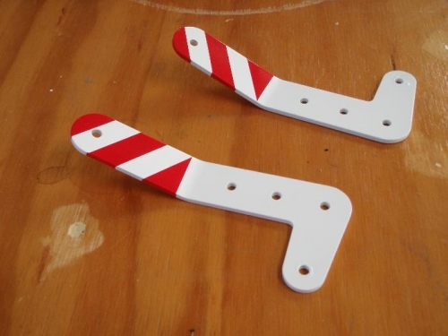 Door actuating levers