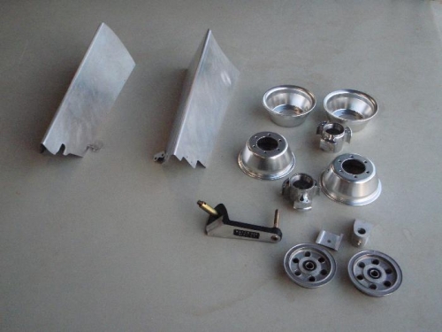 All components ready to alodine