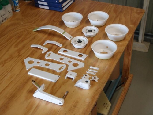 Toap coated Awl grip 2000 series  paint