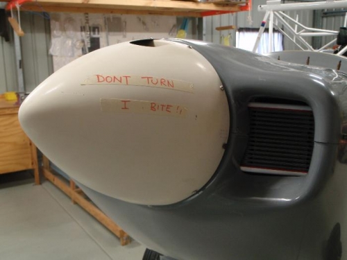 Fairing and contouring to be done around the air inlets