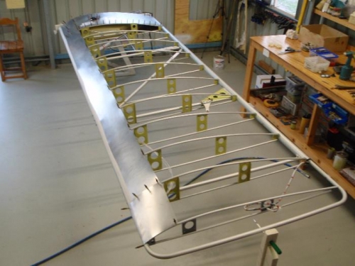 L/E wrap installed,ready for bonding