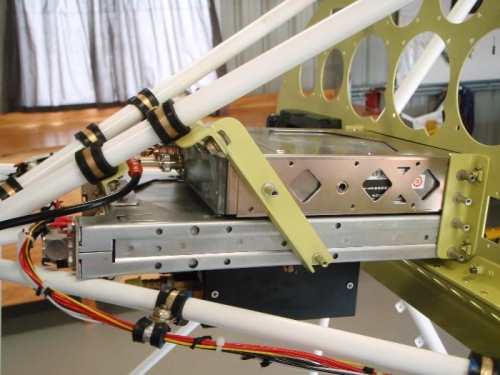 manufactured and installed radio rack