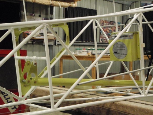 Battery box installed,access panel installed