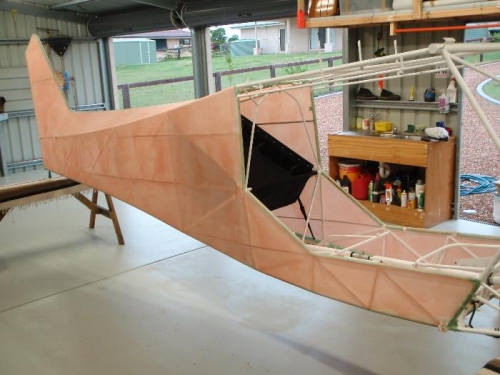 Fwd fuselage completed