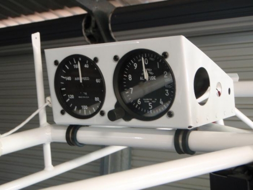 Rear instrument cluster complete