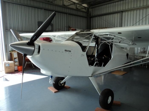 All cowled up and almost ready to go