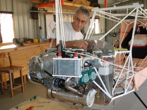 final tightening of all engine mounts