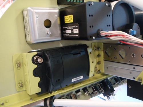 Garmin 296 installation ,back mmounted and retaining brackets installed