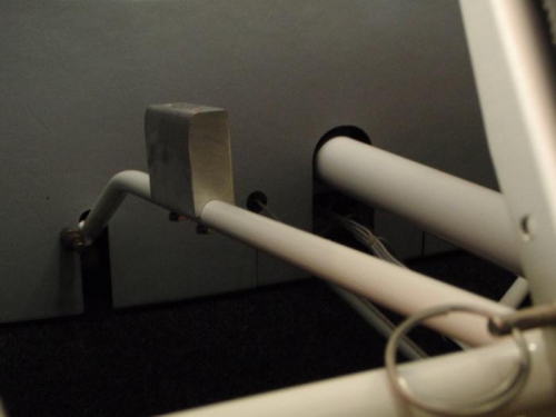 Rear seat spacers...modification