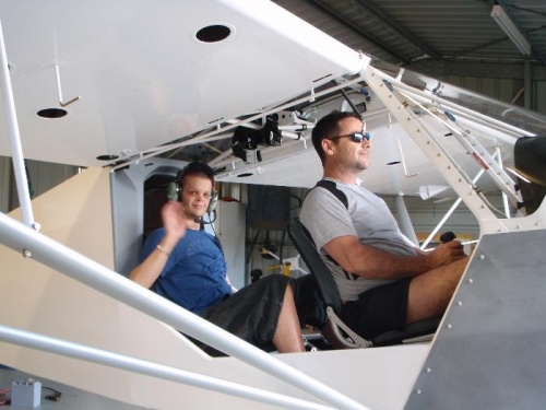 Visitors...trying it on for size