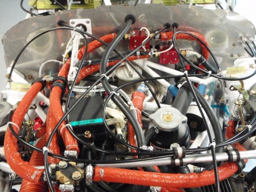 All control cabling secured